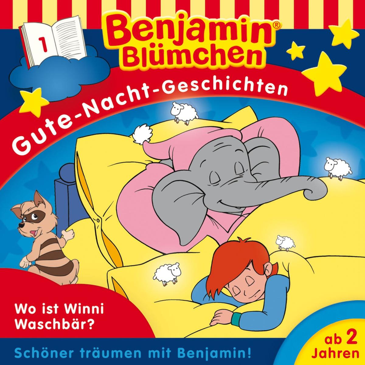 Benjamin Blümchen - Gute-Nacht-Geschichten - Wo ist Winnie Waschbär?