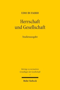 Herrschaft und Gesellschaft