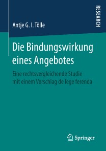 Die Bindungswirkung eines Angebotes