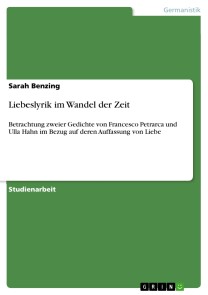 Liebeslyrik im Wandel der Zeit