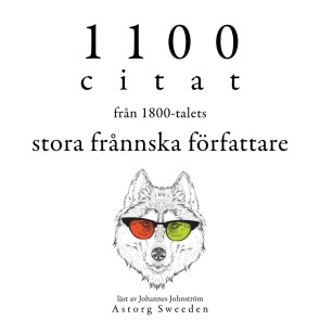 1100 citat från de stora franska författarna på 1800-talet