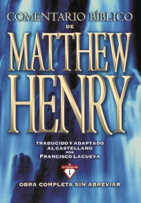 Comentario Bíblico Matthew Henry