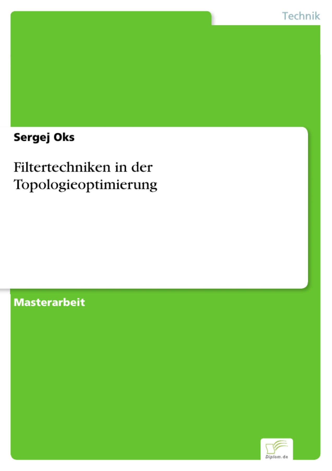 Filtertechniken in der Topologieoptimierung