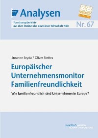 Europäischer Unternehmensmonitor Familienfreundlichkeit