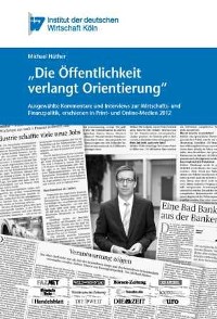 Die Öffentlichkeit verlangt Orientierung