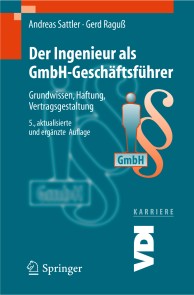 Der Ingenieur als GmbH-Geschäftsführer