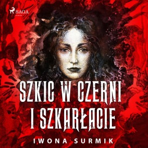 Szkic w czerni i szkarlacie