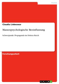 Massenpsychologische Beeinflussung