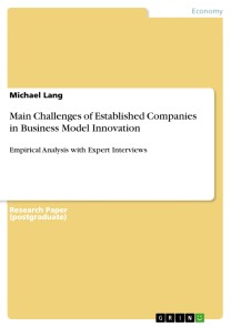 Main Challenges of Established Companies in Business Model Innovation