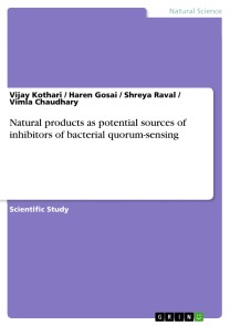 Natural products as potential sources of inhibitors of bacterial quorum-sensing