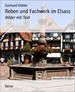 Reben und Fachwerk im Elsass