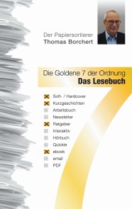 Die Goldene 7 der Ordnung - Das Lesebuch