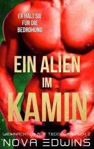 Ein Alien im Kamin