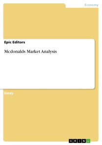 Mcdonalds Market Analysis