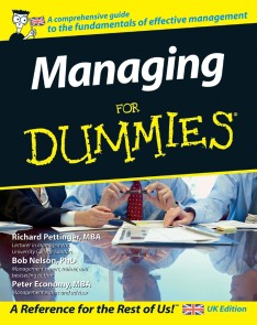 Managing For Dummies