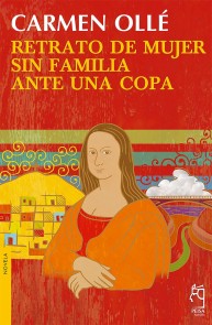 Retrato de mujer sin familia ante una copa