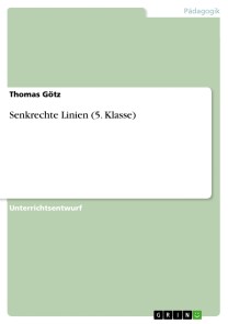 Senkrechte Linien (5. Klasse)