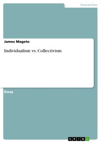 Individualism vs. Collectivism