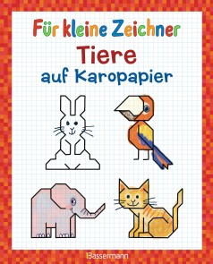 Für kleine Zeichner - Tiere auf Karopapier