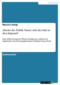 Abseits der Politik. Tanzte sich der Adel in den Abgrund?