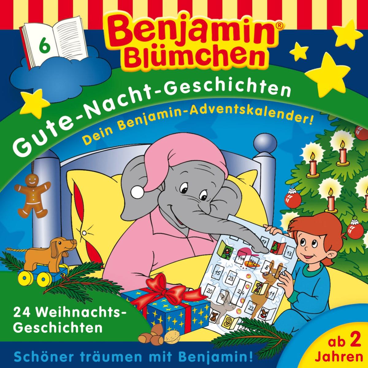 Benjamin Blümchen - Gute-Nacht-Geschichten - 24 Weihnachtsgeschichten