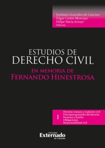 Estudios de derecho civil I en memoria de fernando hinestrosa