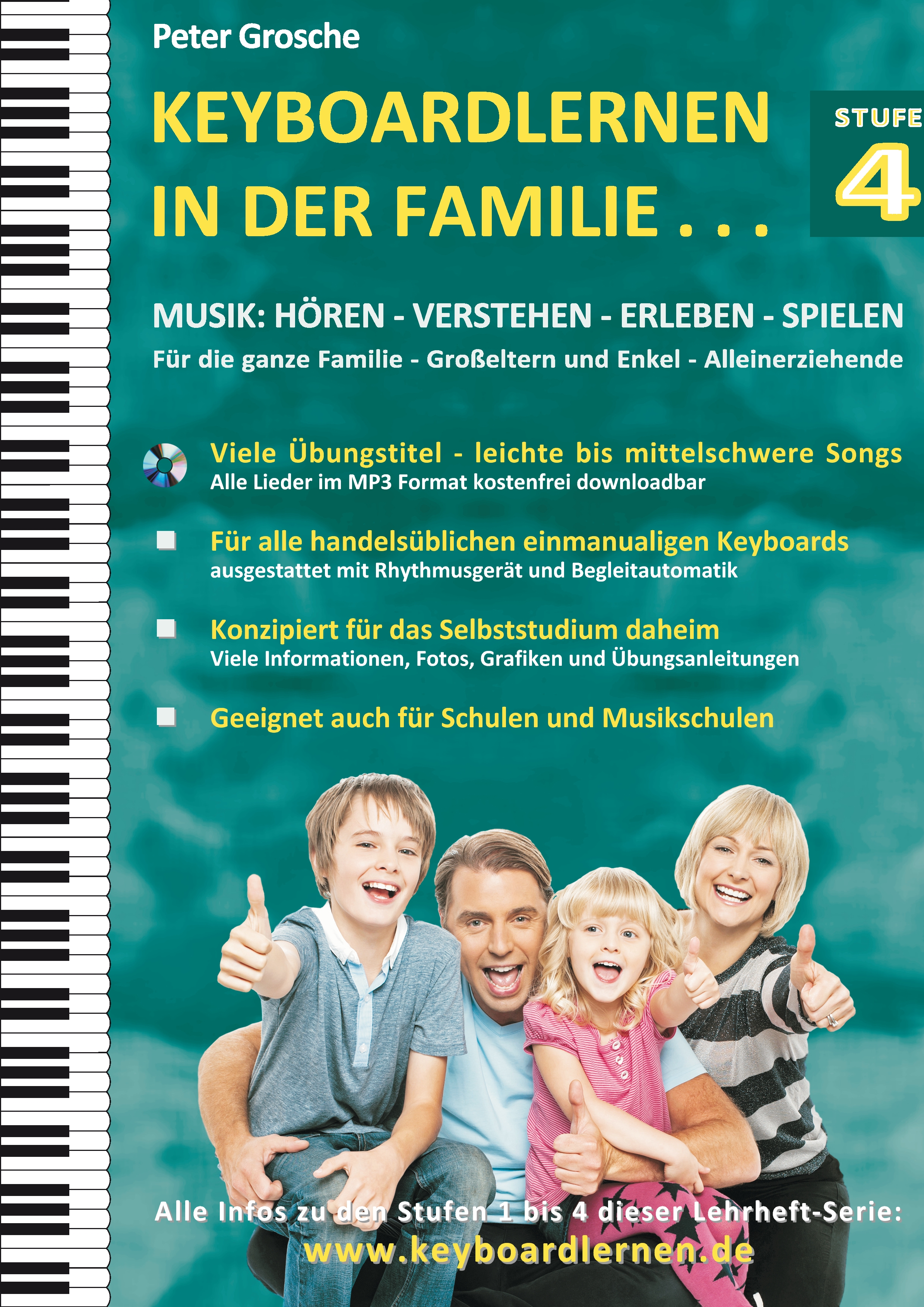 Keyboardlernen in der Familie (Stufe 4)