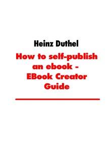 How to self-publish an ebook - EBook Creator Guide