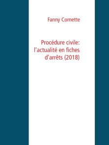 Procédure civile: l'actualité en fiches d'arrêts (2018)