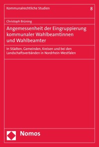 Angemessenheit der Eingruppierung kommunaler Wahlbeamtinnen und Wahlbeamter