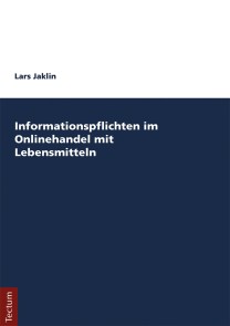 Informationspflichten im Onlinehandel mit Lebensmitteln