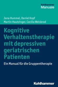 Kognitive Verhaltenstherapie mit depressiven geriatrischen Patienten