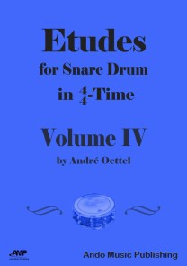 Etudes for Snare Drum in  4/4-Time - Volume 4