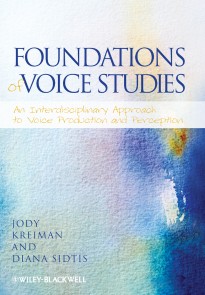 Foundations of Voice Studies