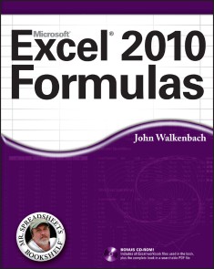 Excel 2010 Formulas