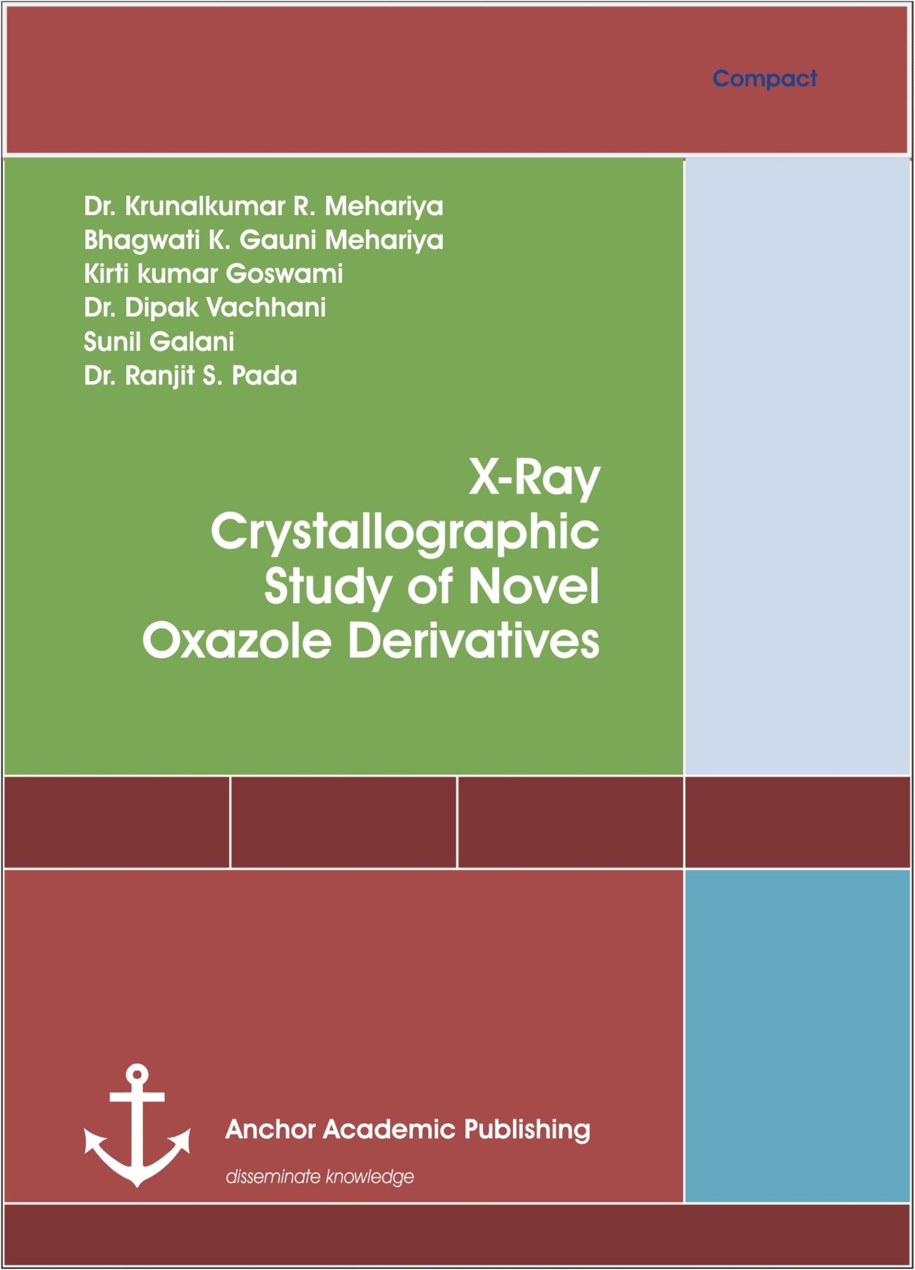 X-Ray Crystallographic Study of Novel Oxazole Derivatives