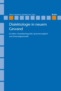 Dialektologie in neuem Gewand