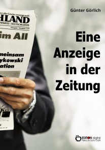 Eine Anzeige in der Zeitung