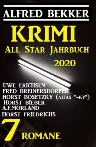 Das Krimi All Star Jahrbuch 2020: 7 Romane