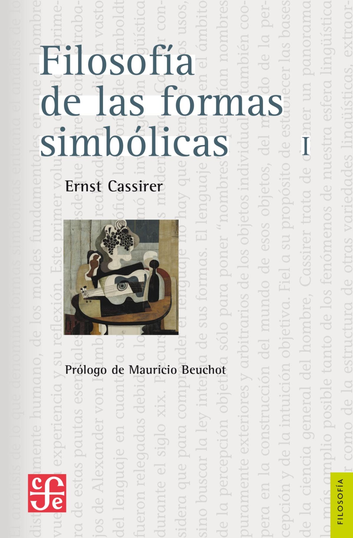 Filosofía de las formas simbólicas, I