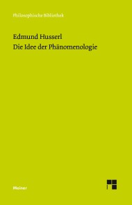 Die Idee der Phänomenologie