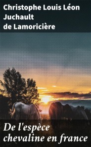 De l'espèce chevaline en france