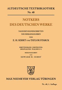 Notkers des Deutschen Werke