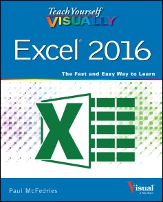 Teach Yourself VISUALLY Excel 2016