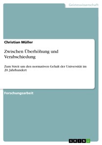 Zwischen Überhöhung und Verabschiedung