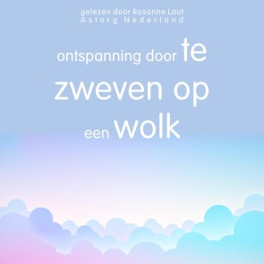 Ontspanning door te zweven op een wolk