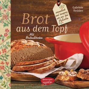 Brot aus dem gusseisernen Topf