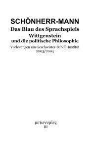 Das Blau des Sprachspiels