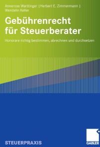 Gebührenrecht für Steuerberater