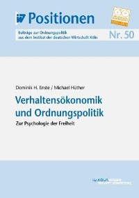 Verhaltensökonomik und Ordnungspolitik